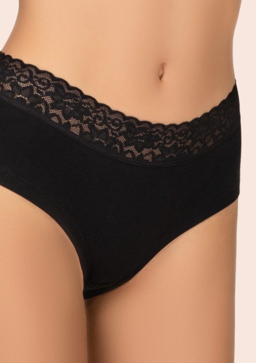 figi-damskie-hipstery-bawelniane-2pack-z-koronka-wyzszy-stan-czarne-168-cotton-kleo_3.jpg