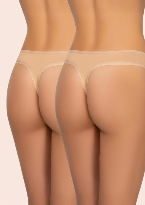 stringi-damskie-bawelniane-2pack-ze-srednim-stanem-bezowe-131-cotton-kleo_5.jpg