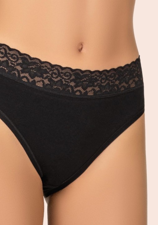 figi-damskie-bawelniane-2pack-z-koronka-wyzszy-stan-czarne-142-cotton-kleo_4.jpg